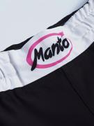 MANTO DOGS FIGHT SHORTS-black